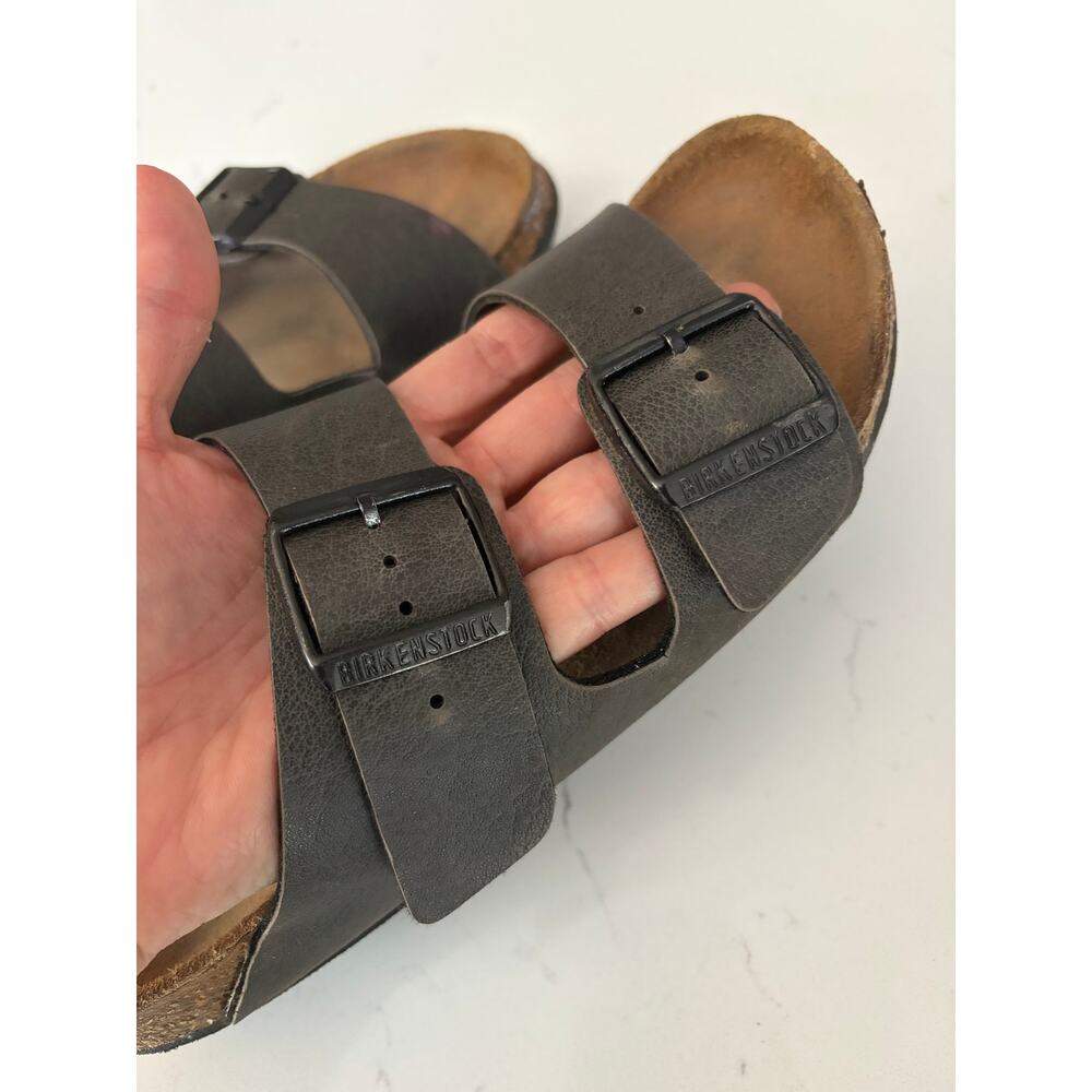 Birkenstocks, Arizona mocha two strap sandal size 39 Boho summer comfort casual - Picture 6 of 10